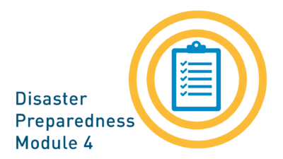 Disaster Preparedness Module 4