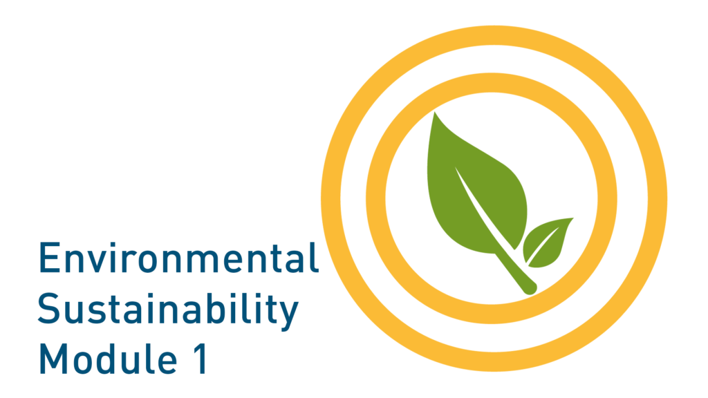 Environmental Sustainability Module 1