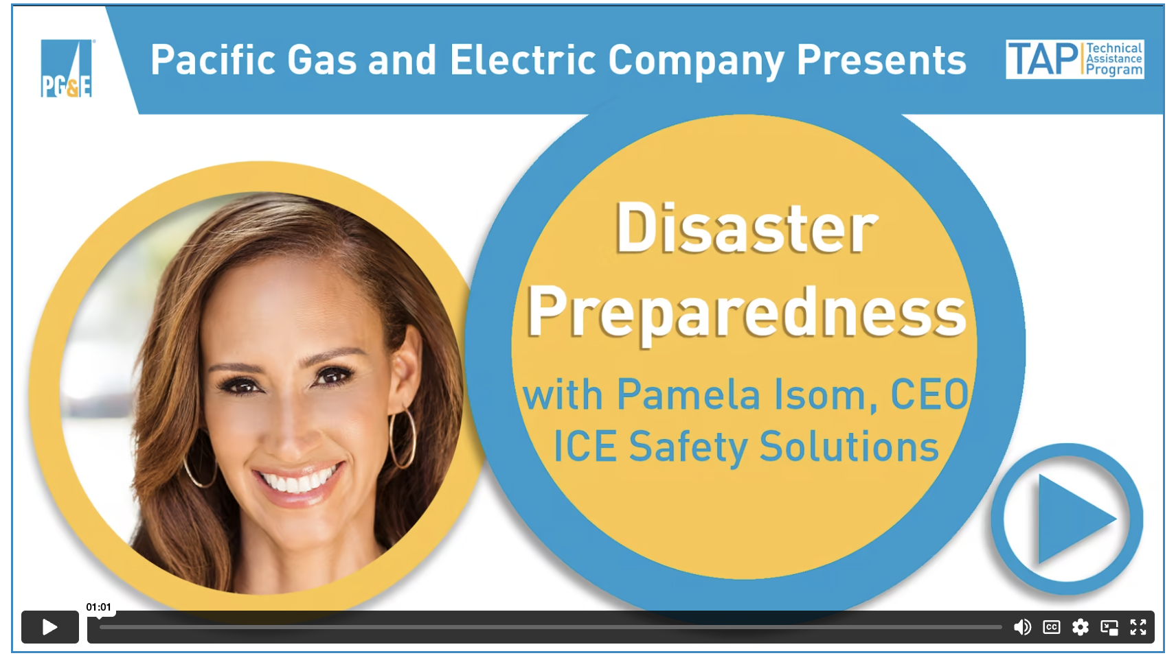 Disaster Preparedness with Pamela Isom, CEO ICE Safety Solutions