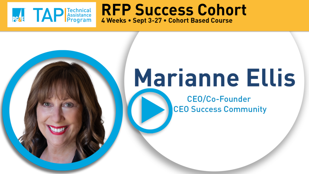 RFP Success Cohort with Marianne Ellis CEO and CoFounder of CEO Success Community